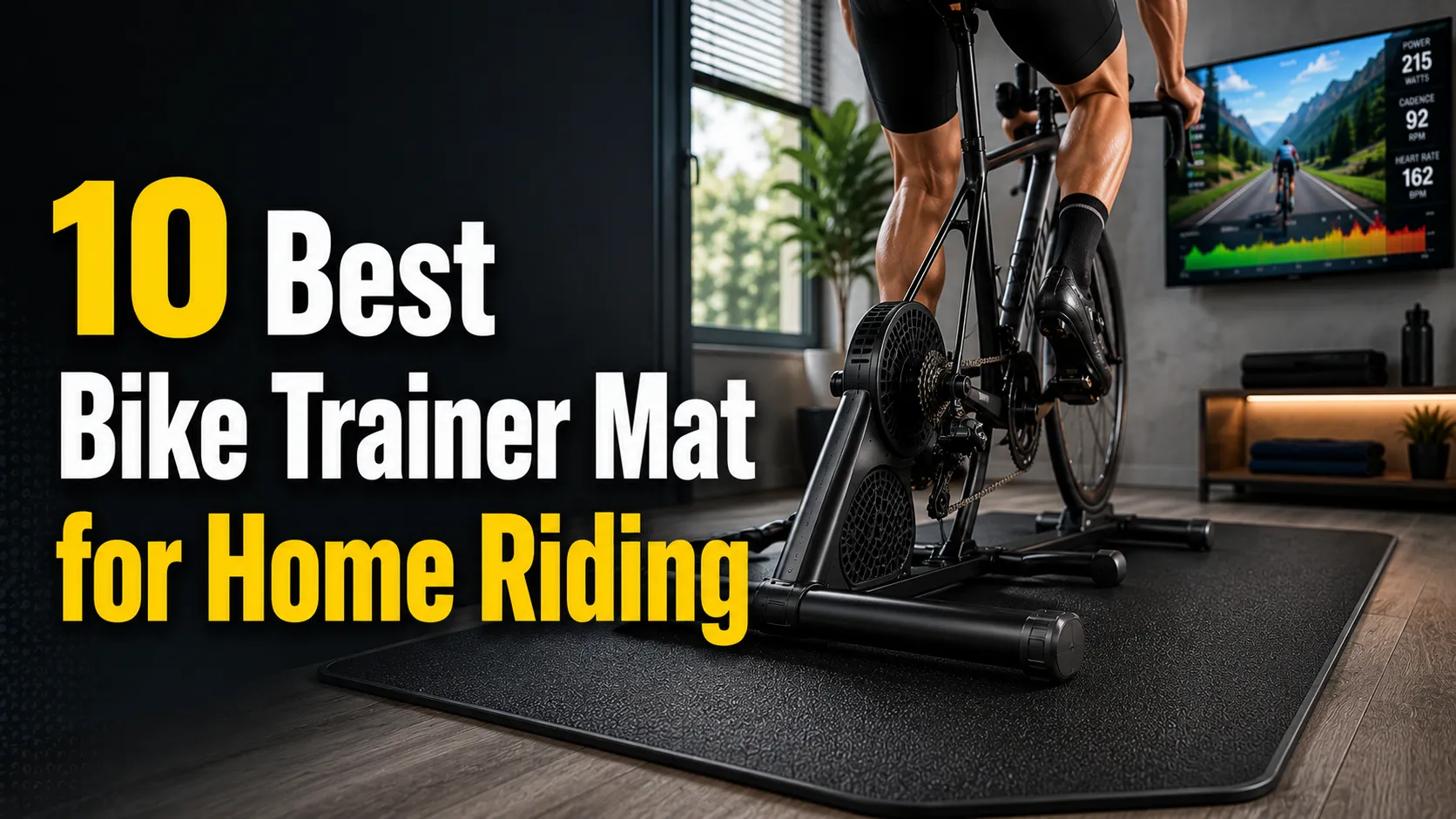 Best Bike Trainer Mat