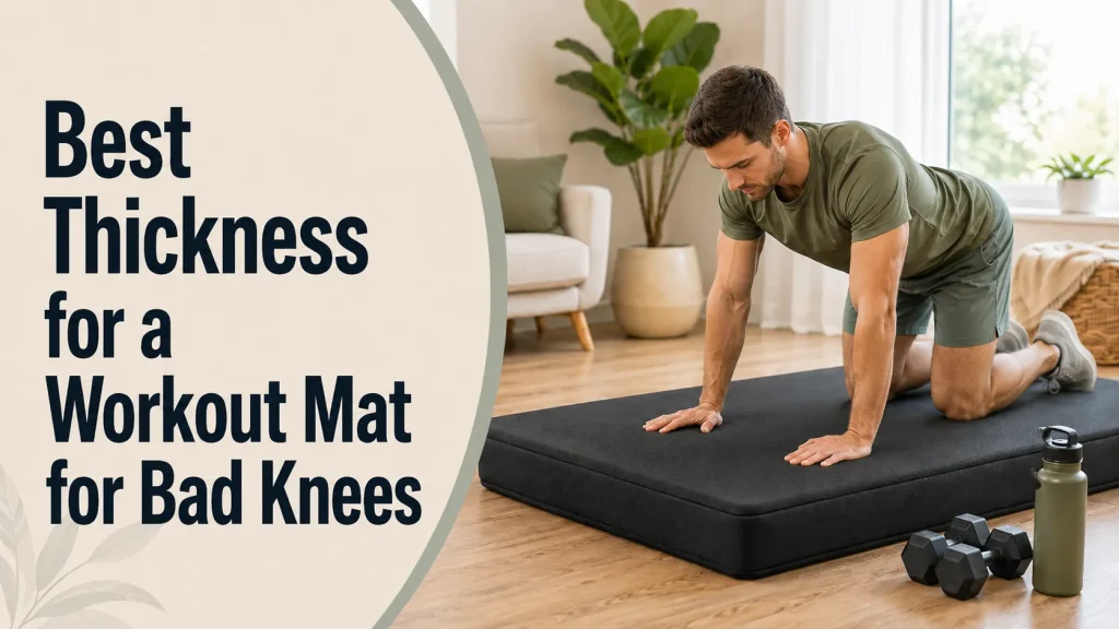 Best Thickness for a Workout Mat for Bad Knees
