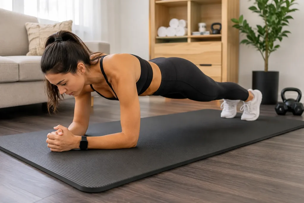 How a Workout Mat Supports Bad Knees