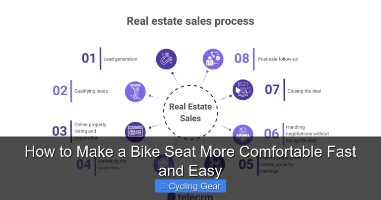 How to Make a Bike Seat More Comfortable Fast and Easy