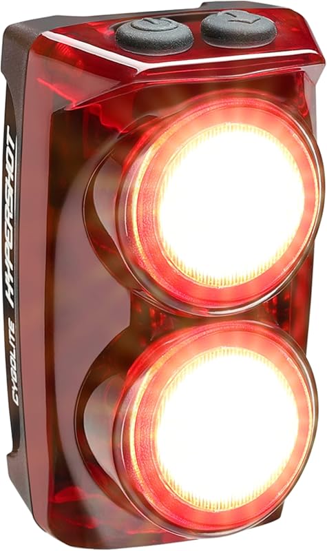 Cygolite Hypershot 350 Lumen Bike Tail Light, 7 Modes, USB Rechargeabl