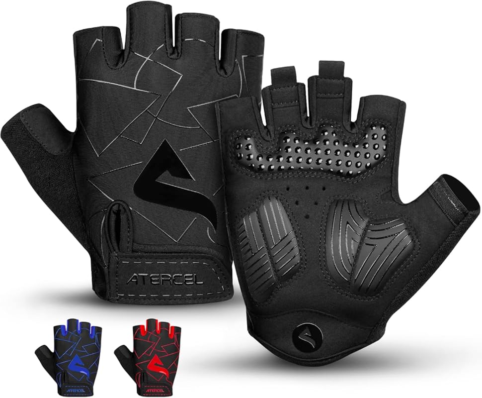 ATERCEL Cycling Gloves for Men and Women, Breathable Workout and Ridin