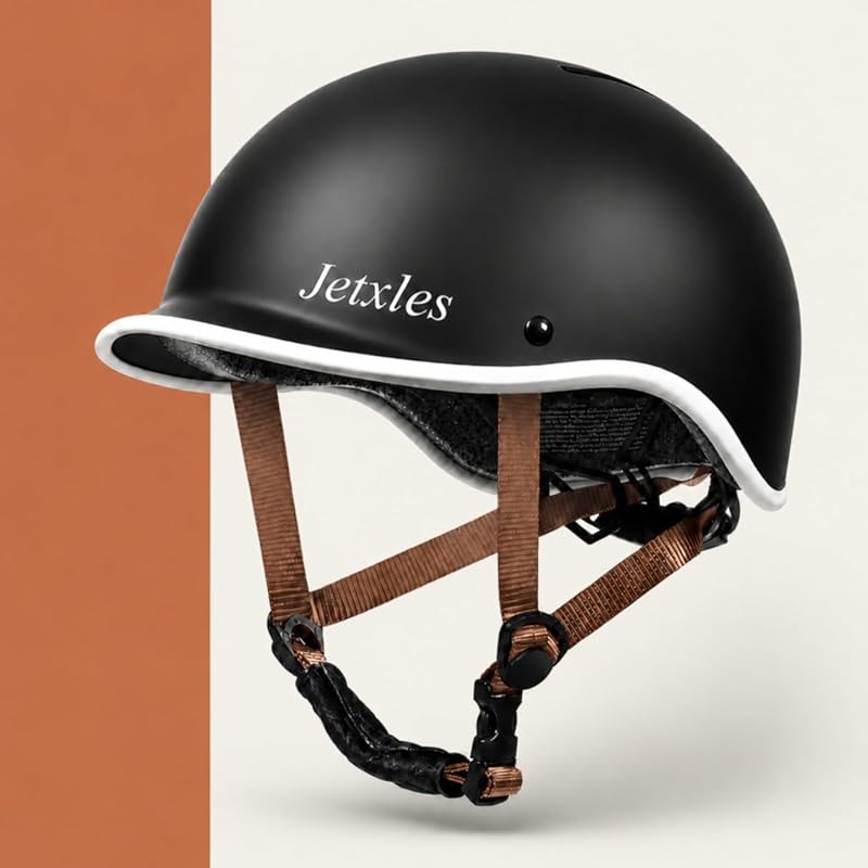 Certified E Bike Helmet for Adults, Adjustable Visor, Ventilated Safet