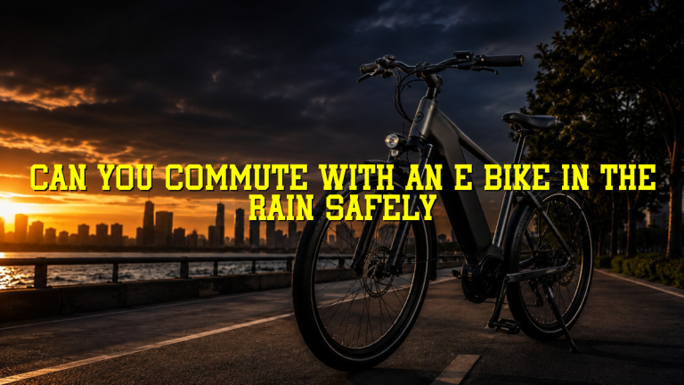 Can You Commute With an E Bike in the Rain Safely