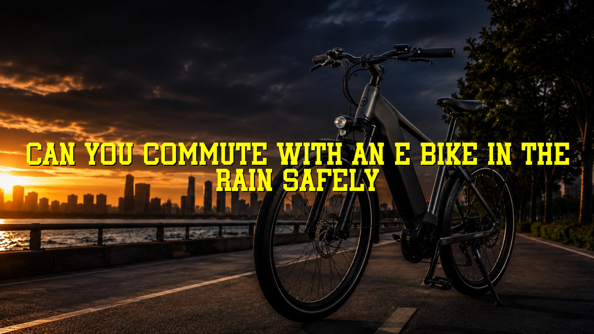 Can You Commute With an E Bike in the Rain Safely