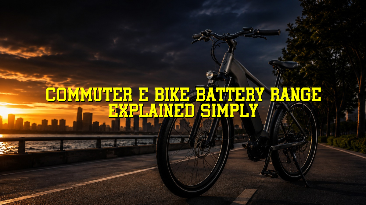 Commuter E Bike Battery Range Explained Simply