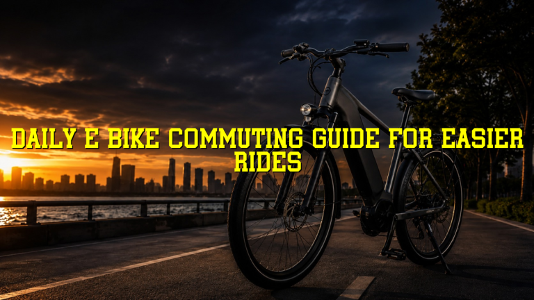Daily E Bike Commuting Guide for Easier Rides