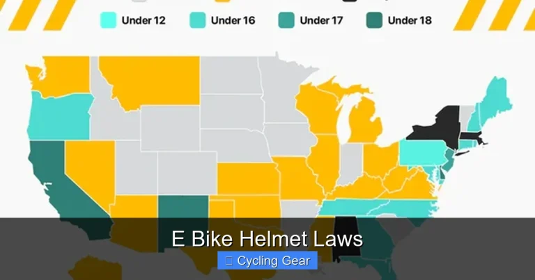 E Bike Helmet Laws