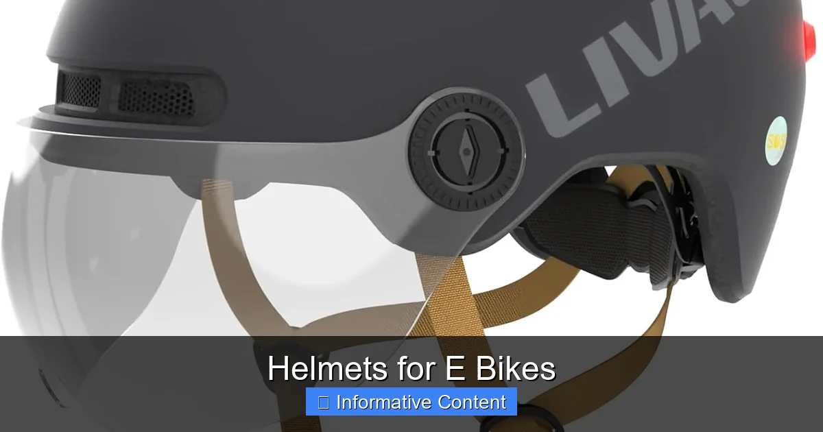 Helmets for E Bikes