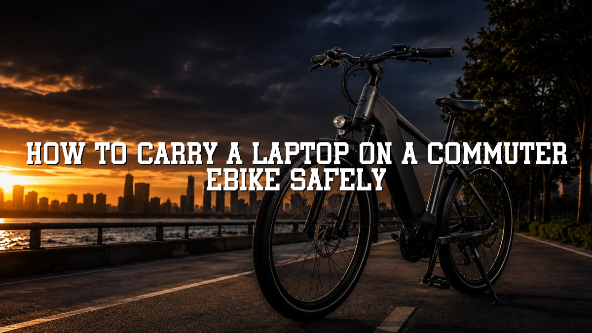 How to Carry a Laptop on a Commuter Ebike Safely