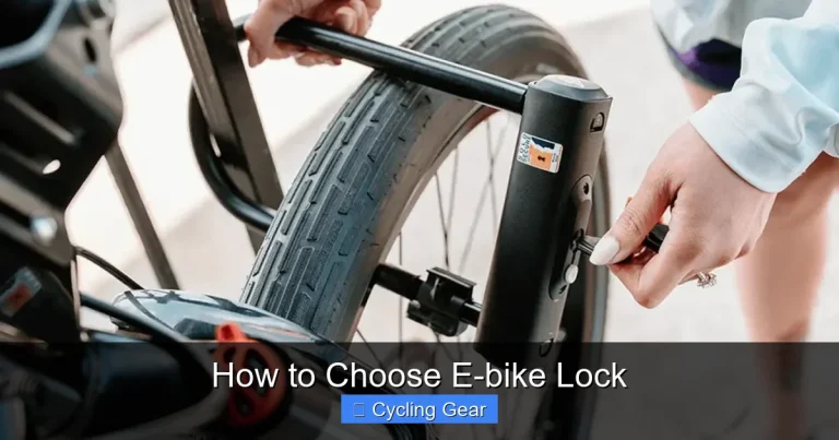 How to Choose E-bike Lock