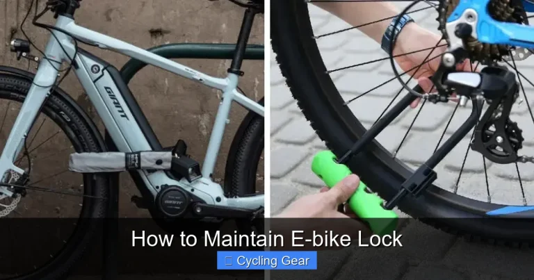 How to Maintain E-bike Lock