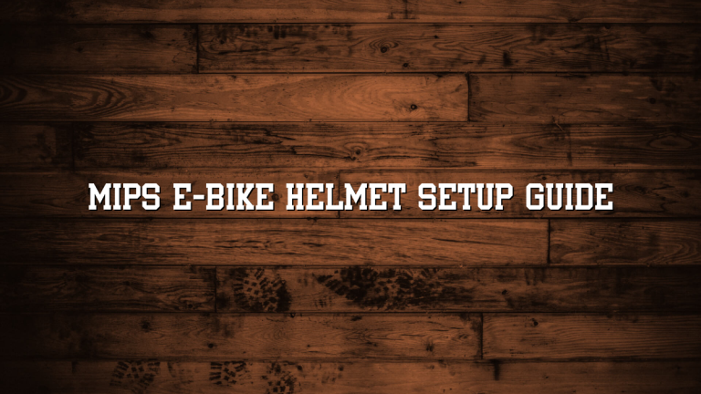 Mips E-bike Helmet Setup Guide