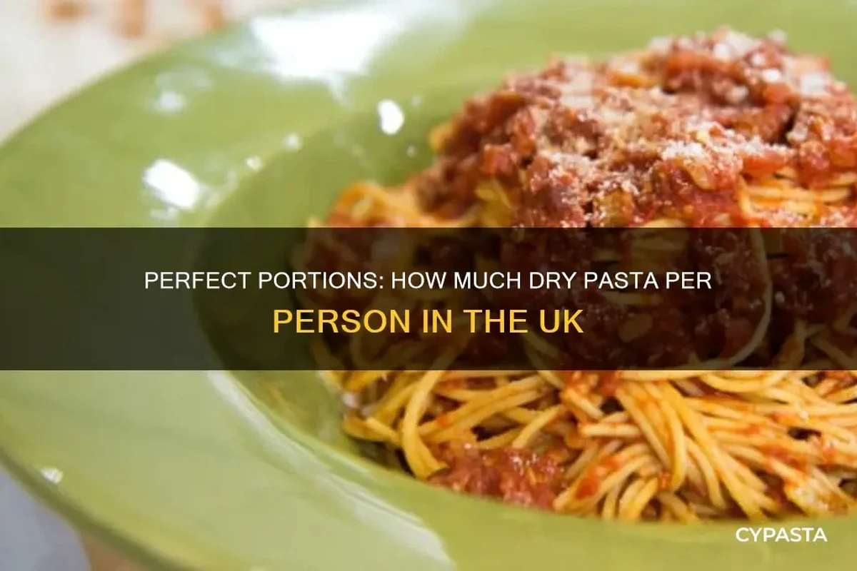 Dry penne pasta measured in a bowl with a kitchen scale for portion guide