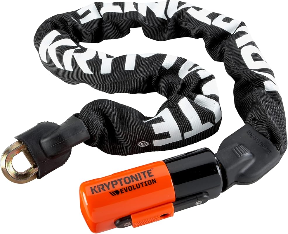 Kryptonite Evolution 1090 Bike Chain Lock, 3-Foot 10mm Steel Maximum S