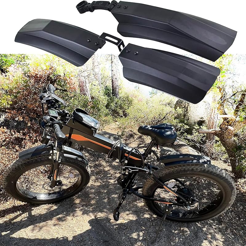 26 Inch Snow Bicycle Mudguard front and rear fat bike fender set
