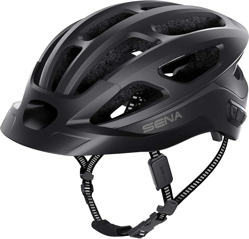 Sena R1 EVO Smart Cycling Helmet with Built-In Communications for Road