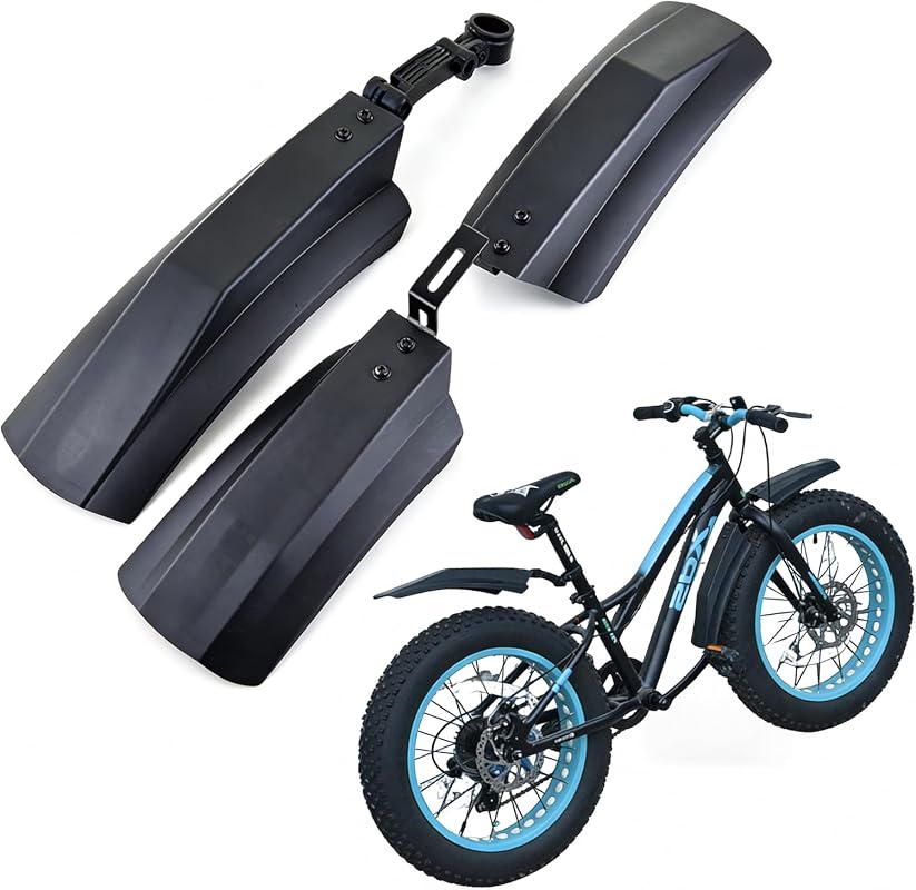 BlueSunshine 26 Inch Fat Tire Bike Fenders for Mountain Bikes