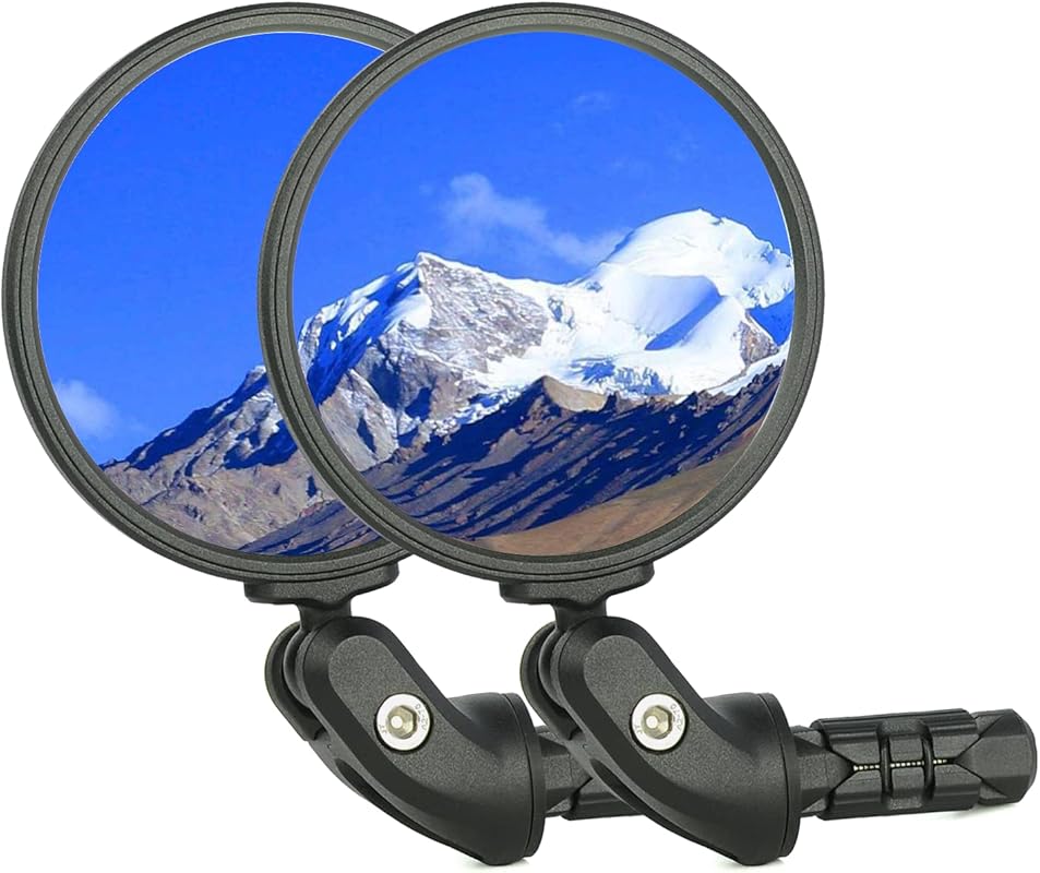 BriskMore bar end rearview mirror for safe cycling