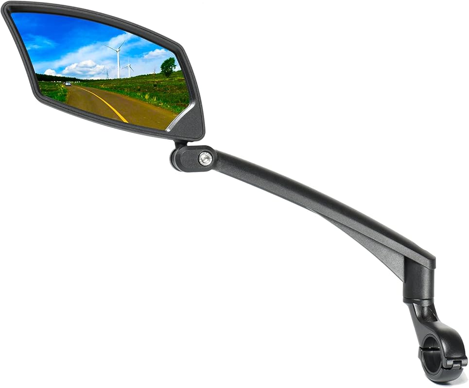 BriskMore handlebar bike mirror for e-bikes and MTB