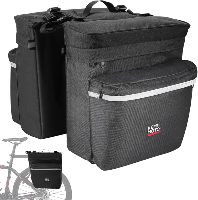 KEMIMOTO Bike Bag Panniers