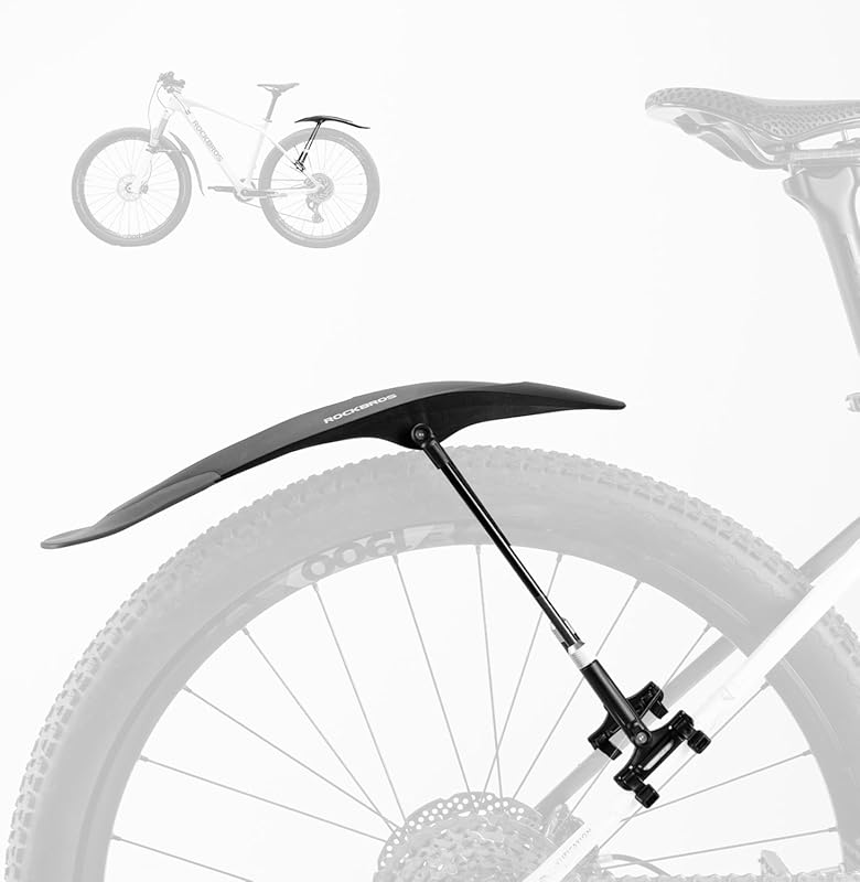ROCKBROS Adjustable Bike Fenders, Front and Rear Mud Guards for 26/27.5/29 Inch MTB