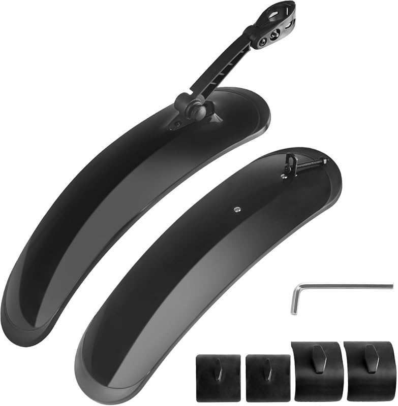 Universal Fat Tire Bike Fender Set for 3.0-4.0 Wide Tires