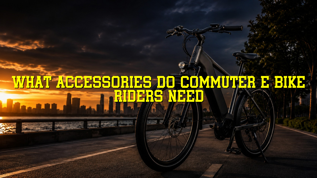 What Accessories Do Commuter E Bike Riders Need