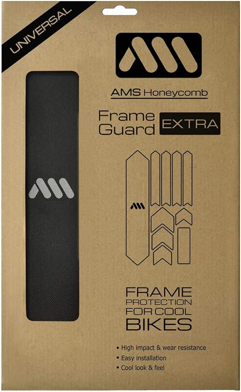 Bike Frame Protector Extra, 10-Piece Universal Honeycomb PVC Protection Set