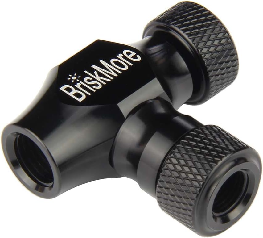 BriskMore Black CO2 inflator with insulated sleeve