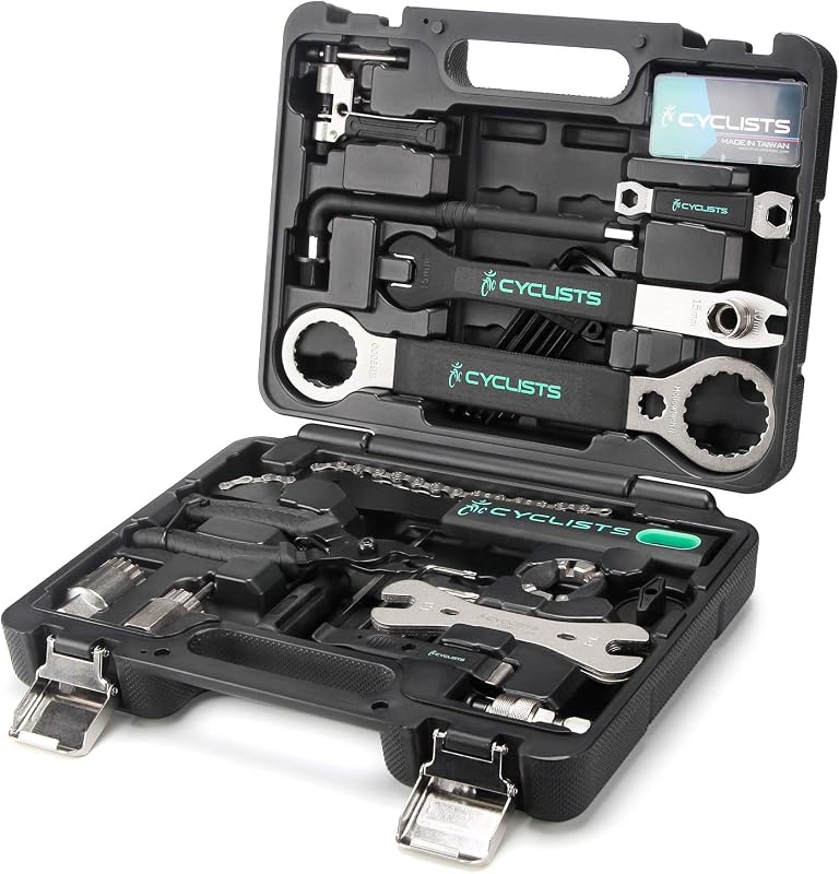 23-Piece Bike Tool Kit with Storage Case for Mountain and Road Bike Maintenance
