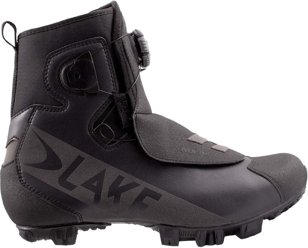 Lake MX146 Winter Cycling Shoes with Water-Resistant Softshell and Waterproof Membrane