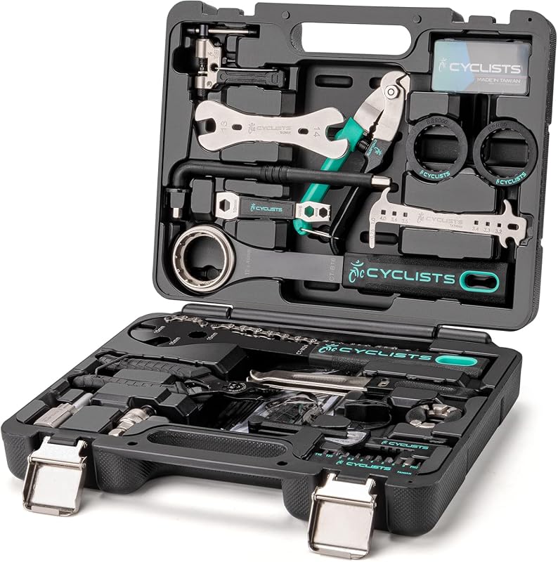 27-Piece Bike Tool Kit with Storage Case for Mountain and Road Bike Maintenance