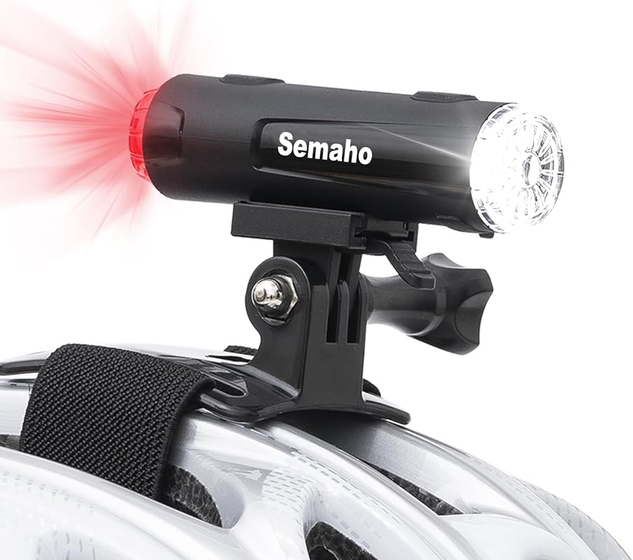 2-in-1 Rechargeable Helmet Light