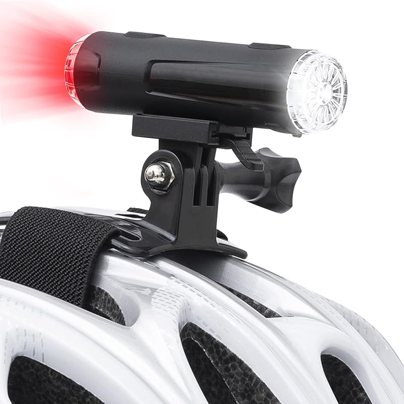 JINKEY Front Rear Bike Helmet Light