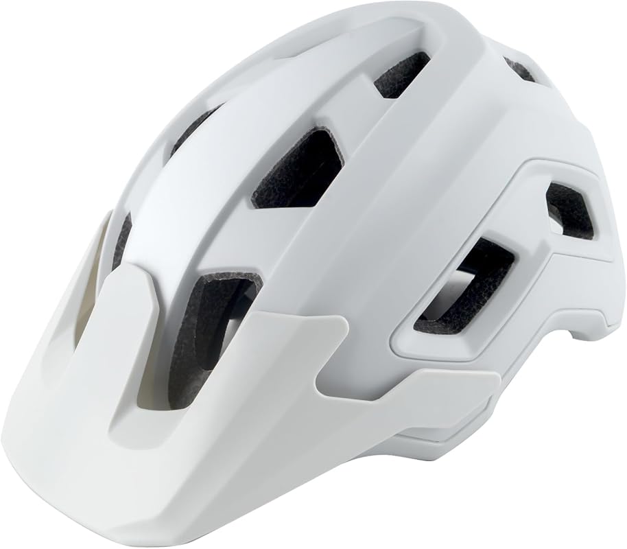 Lightweight MTB Bike Helmet for Adults and Youth with Adjustable Visor, Two Sizes