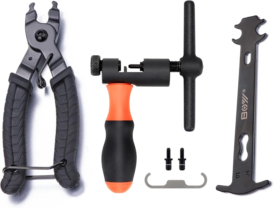 Universal Bike Chain Tool Kit for 1-12 Speed Road and MTB Chains, Breaker and Pliers