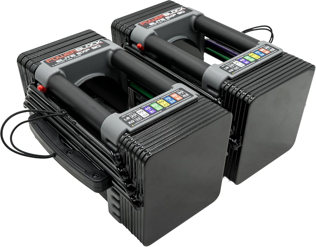 PowerBlock Elite EXP adjustable dumbbells