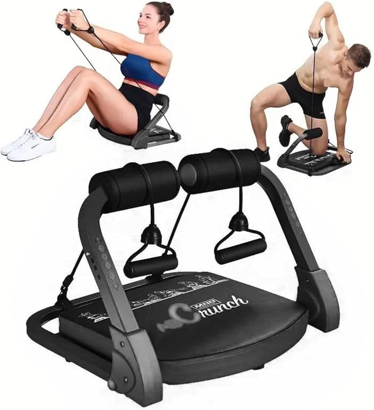 Ab Workout Machine with Resistance Bands