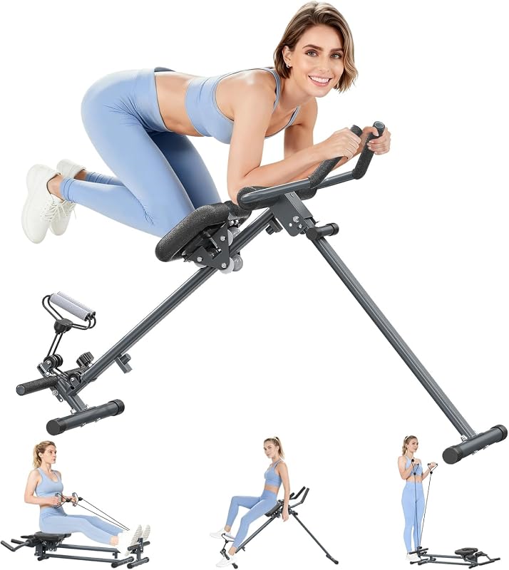 4-in-1 Foldable Rowing Machine