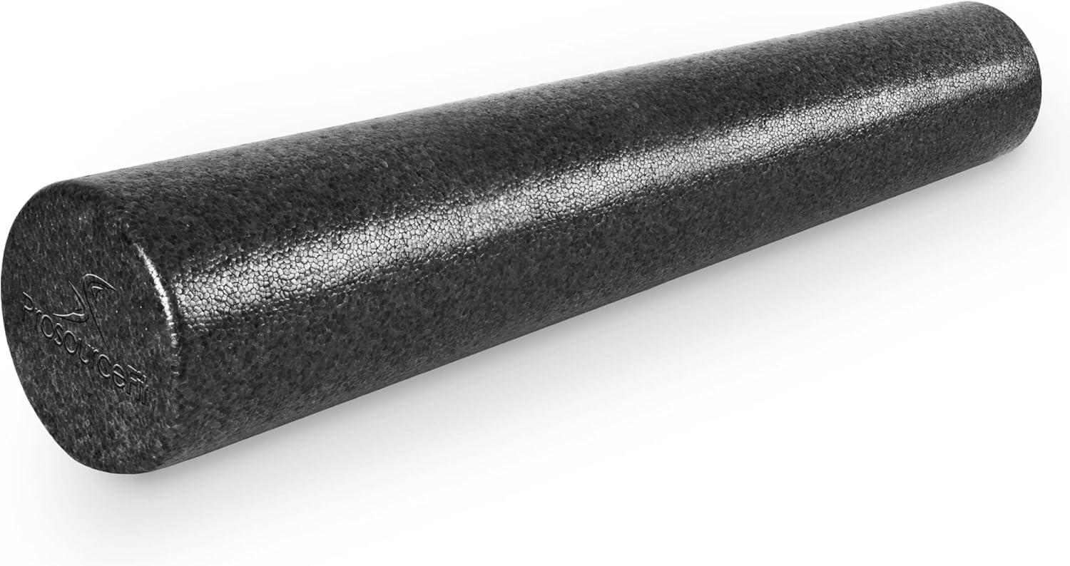 ProsourceFit 36-Inch High-Density Foam Roller for Full-Body Massage, Stretching, and Recovery